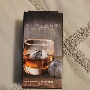 Blksmith  Whiskey Spheres Drink Chillers Set Of 2 NEW IN BOX
